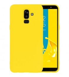 Силиконовый чехол iNavi Color Samsung Galaxy J8 (2018) J810 (желтый)