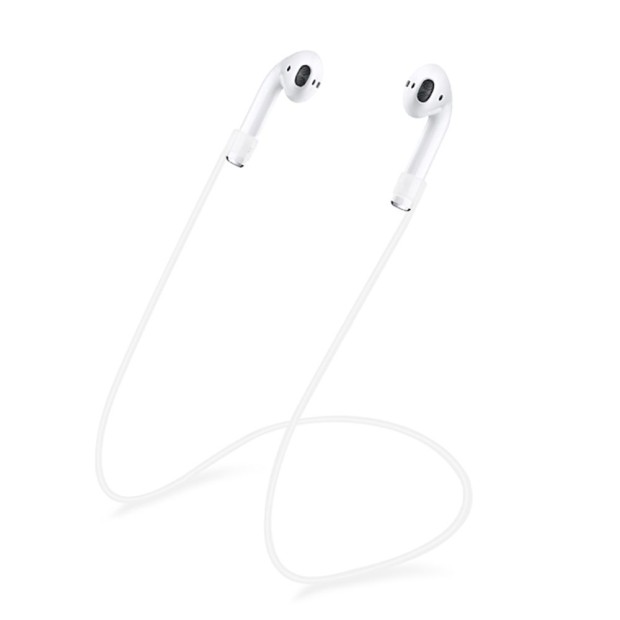 Силиконовый шнурок Magnetic для Apple Airpods (Прозрачный)