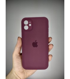 Силикон Original Square RoundCam Case Apple iPhone 11 (58) Grape