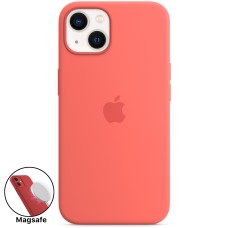 Силикон Original MagSafe Case Apple iPhone 13 (Pink Pomelo)