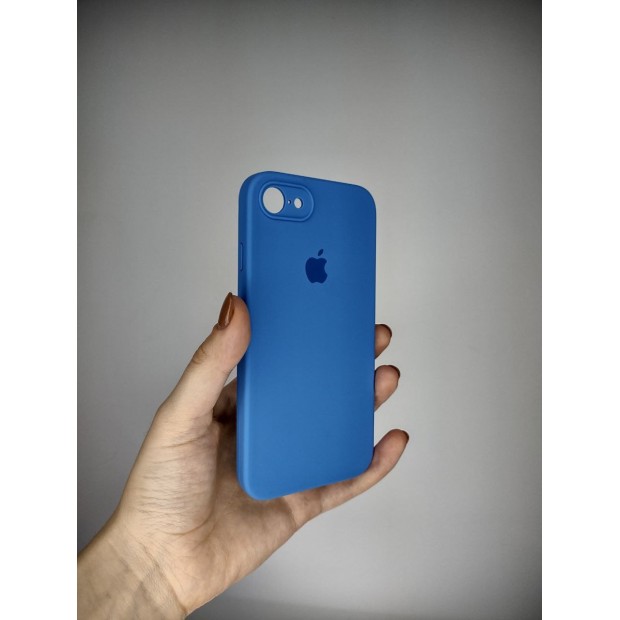 Силикон Original Square RoundCam Case Apple iPhone 7 / 8 / SE (12) Royal Blue