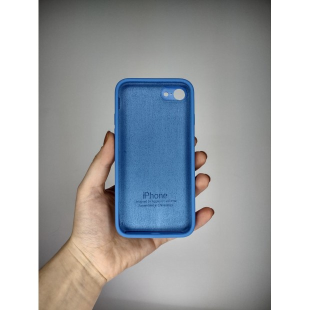 Силикон Original Square RoundCam Case Apple iPhone 7 / 8 / SE (12) Royal Blue