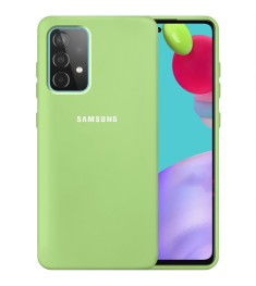 Силикон Original 360 Case Logo Samsung Galaxy A52 (2021) (Зелёный)