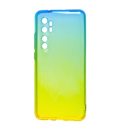 Силикон Gradient Design Xiaomi Mi Note 10 Lite (Жёлто-зелёный)