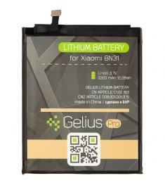Аккумулятор Gelius Xiaomi Mi A1 / Mi5X / Redmi Note 5A (BN31) АКБ