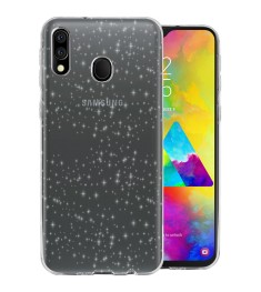 Силикон Molan Shining Samsung Galaxy M20 (Прозрачный)