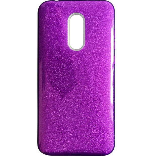 Силікон Glitter Xiaomi Redmi 5 Plus (Фіолетовий)
