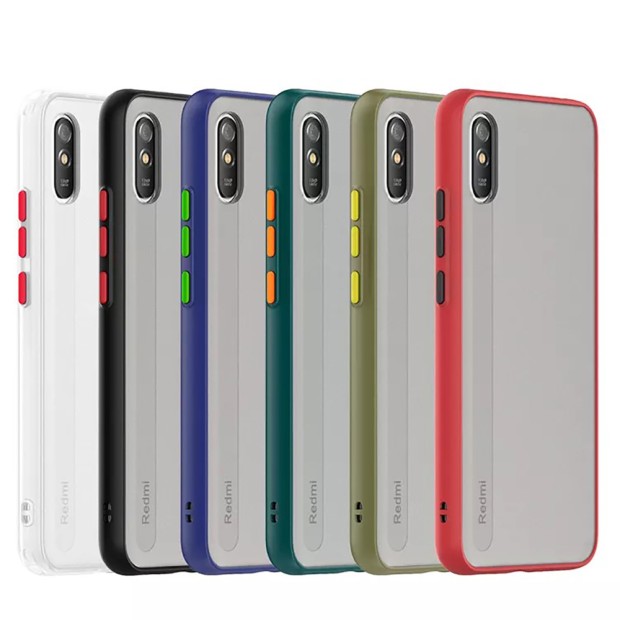 Силикон Totu Gingle Series Xiaomi Redmi 9A (Красный)
