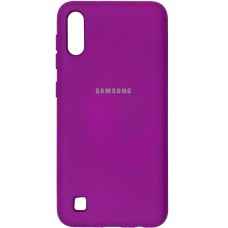 Силикон Original Case (HQ) Samsung Galaxy A10 / M10 (2019) (Сиреневый)