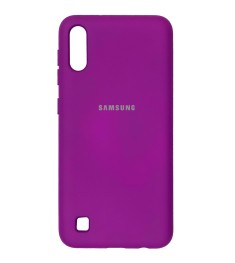 Силикон Original Case (HQ) Samsung Galaxy A10 / M10 (2019) (Сиреневый)