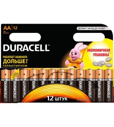 Батарейка Duracell Alcaline BLI12 AA Alkaline LR6