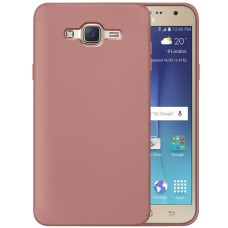 Силикон Original 360 Case Samsung Galaxy J7 (2015) J700 (Пудровый)