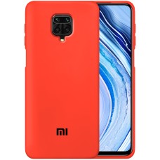 Силикон Original 360 Case Logo Xiaomi Redmi Note 9S / Note 9 Pro (Огненный)