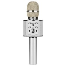 Микрофон-караоке Hoco BK3 Cool (Серебряный)