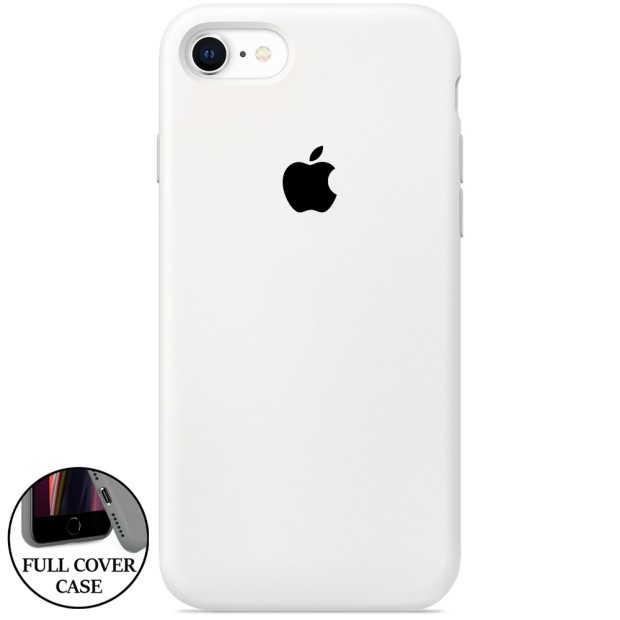 Силикон Original Round Case Apple iPhone 7 / 8 (41) Hard White