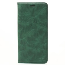 Чехол-книжка Leather Elegant Xiaomi Redmi Note 14 Pro Plus 5G (Тёмно-зелёный)