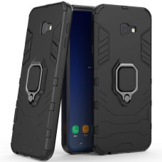 Бронь-чехол Ring Armor Case Samsung Galaxy J4 Plus (2018) J415 (Чёрный)