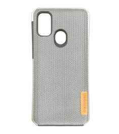 Накладка Spigen Grid Samsung M30s (Серый)