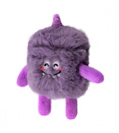 Чехол для наушников Fluffy Monster Case Apple AirPods 1 / 2 (Purple)