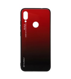 Накладка Gradient Glass Case Xiaomi Redmi Note 7 (Красный)