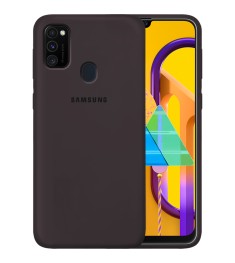 Силикон Original 360 Case Logo Samsung Galaxy M30s (2019) (Тёмно-коричневый)