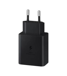 СЗУ-адаптер Samsung EP-TA800NBE 65W (2Type-C / 1USB) + кабель Type-C - Type-C (Ч..