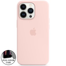 Силикон Original Round Case Apple iPhone 13 Pro (Chalk Pink)