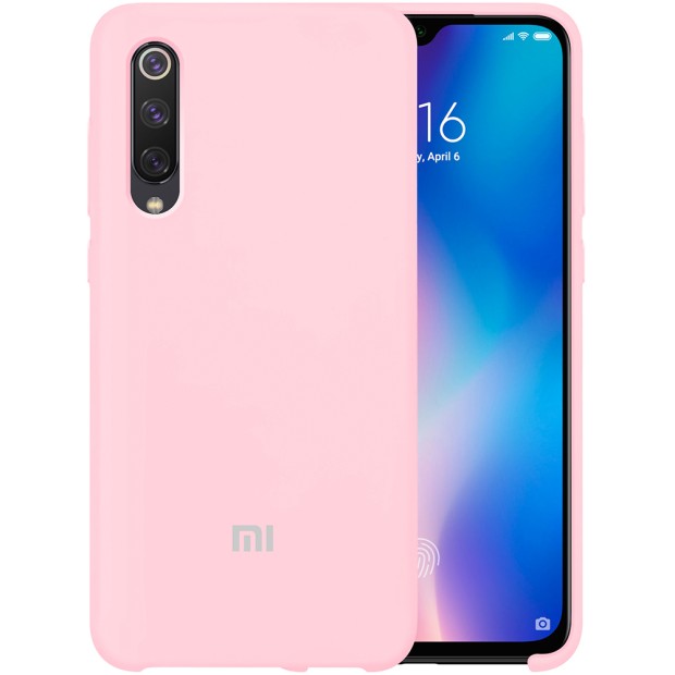 Силиконовый чехол Original Case Xiaomi Mi9 SE (Розовый)