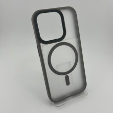 Чехол WAVE Matte Insane Case with MagSafe iPhone 15 Pro (Gray)