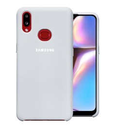 Силикон Original 360 Case Logo Samsung Galaxy A10s (2019) (Серый)
