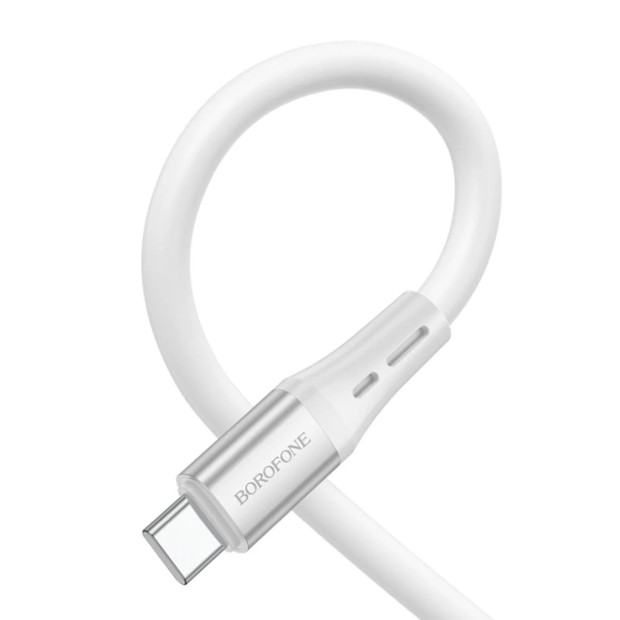 USB-кабель Borofone BX88 60W (Type-C to Type-C) (Белый)