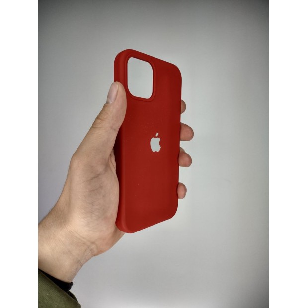 Силикон Original Case Apple iPhone 12 / 12 Pro (Paprika)