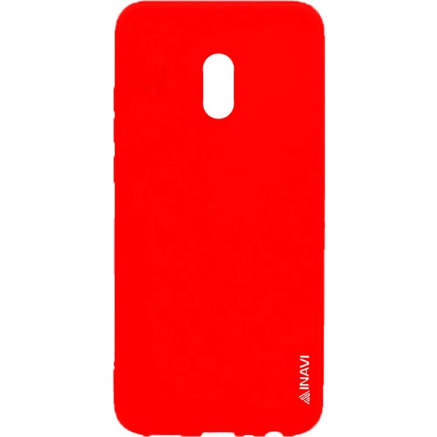 Силиконовый чехол iNavi Color Meizu M15 Lite (Красный)