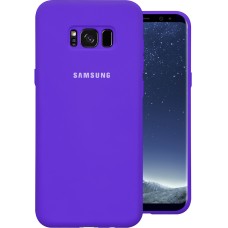 Силиконовый чехол Original Case Samsung Galaxy S8 Plus (Фиолетовый)