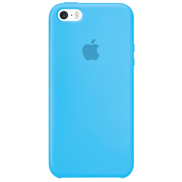 Чехол Силикон Original Case для Apple iPhone 5 / 5S / SE (20) Blue