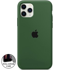 Силикон Original Round Case Apple iPhone 11 Pro Max (52) Olive