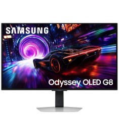 Монитор Samsung 32" Odyssey G8 G81SF (LS32FG812SIXCI) OLED Silver 240Hz
