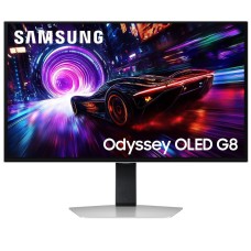 Монитор Samsung 27" Odyssey G8 G81SF (LS27FG812SIXCI) OLED Silver 240Hz