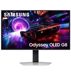 Монитор Samsung 27" Odyssey G8 G81SF (LS27FG812SIXCI) OLED Silver 240Hz