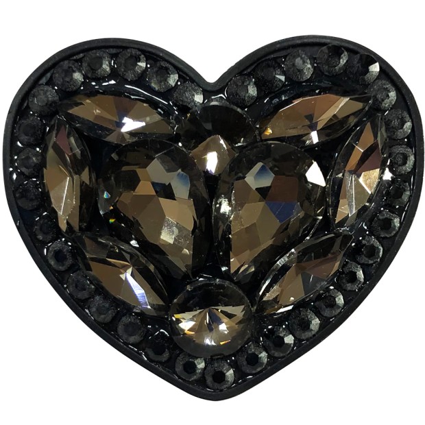 Холдер Popsocket Diamond Heart (Чёрный)