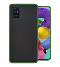 Накладка Totu Gingle Series Samsung Galaxy A51 (2020) (Зелёный)