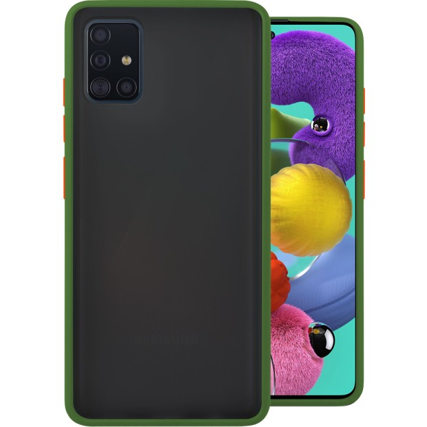 Накладка Totu Gingle Series Samsung Galaxy A51 (2020) (Зелёный)