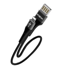 USB-кабель Moxom MX-CB07 20cm (MicroUSB) (Чёрный)