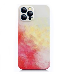 Силикон WAVE Watercolor Case iPhone 12 Pro Max (white/red)