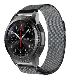 Ремешок Milanese Loop Xiaomi Amazfit Bip / Samsung Gear S2 / S3 20mm (Black)