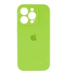 Силикон Original RoundCam Case Apple iPhone 13 Pro (27) Grass Green