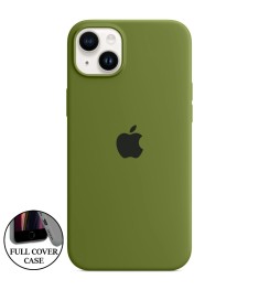 Силикон Original Round Case Apple iPhone 14 Plus (46) Deep Green