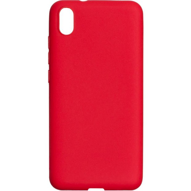 Силиконовый чехол iNavi Color Xiaomi Redmi 7A (Красный)
