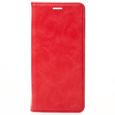 Чехол-книжка Leather Elegant Xiaomi Redmi Note 14 5G (Красный)