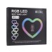 Набор для съемки LED-лампа Heart Style JM33-13 (33cm) RGB (Чёрный)